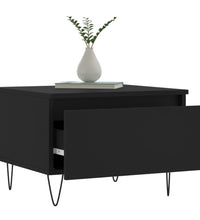 Couchtische 2 Stk. Schwarz 50x46x35 cm Holzwerkstoff