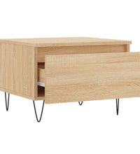 Couchtisch Sonoma-Eiche 50x46x35 cm Holzwerkstoff