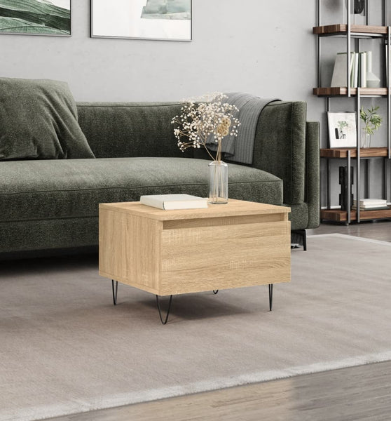 Couchtisch Sonoma-Eiche 50x46x35 cm Holzwerkstoff