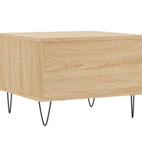 Couchtische 2 Stk. Sonoma-Eiche 50x46x35 cm Holzwerkstoff
