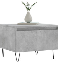 Couchtische 2 Stk. Betongrau 50x46x35 cm Holzwerkstoff