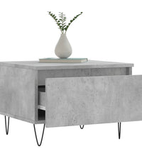 Couchtische 2 Stk. Betongrau 50x46x35 cm Holzwerkstoff