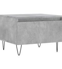 Couchtische 2 Stk. Betongrau 50x46x35 cm Holzwerkstoff