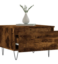 Couchtische 2 Stk. Räuchereiche 50x46x35 cm Holzwerkstoff