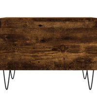 Couchtische 2 Stk. Räuchereiche 50x46x35 cm Holzwerkstoff