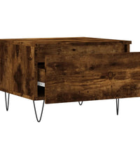 Couchtische 2 Stk. Räuchereiche 50x46x35 cm Holzwerkstoff