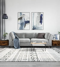 Couchtische 2 Stk. Räuchereiche 50x46x35 cm Holzwerkstoff