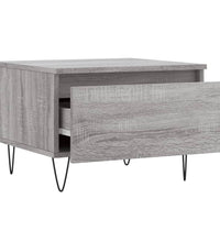 Couchtische 2 Stk. Grau Sonoma 50x46x35 cm Holzwerkstoff