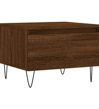 Couchtische 2 Stk. Braun Eichen-Optik 50x46x35 cm Holzwerkstoff