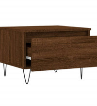 Couchtische 2 Stk. Braun Eichen-Optik 50x46x35 cm Holzwerkstoff