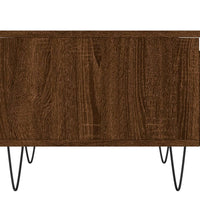 Couchtische 2 Stk. Braun Eichen-Optik 50x46x35 cm Holzwerkstoff