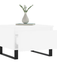 Couchtische 2 Stk. Weiß 50x46x35 cm Holzwerkstoff