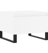 Couchtische 2 Stk. Weiß 50x46x35 cm Holzwerkstoff