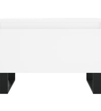 Couchtische 2 Stk. Weiß 50x46x35 cm Holzwerkstoff