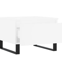 Couchtische 2 Stk. Weiß 50x46x35 cm Holzwerkstoff