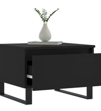 Couchtische 2 Stk. Schwarz 50x46x35 cm Holzwerkstoff