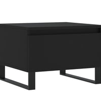 Couchtische 2 Stk. Schwarz 50x46x35 cm Holzwerkstoff