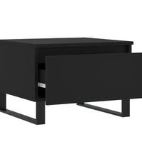 Couchtische 2 Stk. Schwarz 50x46x35 cm Holzwerkstoff