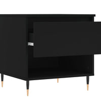 Couchtisch Schwarz 50x46x50 cm Holzwerkstoff