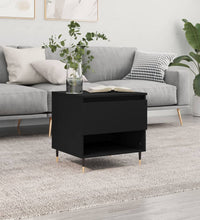 Couchtisch Schwarz 50x46x50 cm Holzwerkstoff
