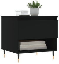 Couchtische 2 Stk. Schwarz 50x46x50 cm Holzwerkstoff