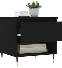 Couchtische 2 Stk. Schwarz 50x46x50 cm Holzwerkstoff