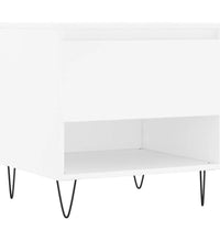 Couchtisch Weiß 50x46x50 cm Holzwerkstoff