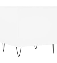 Couchtische 2 Stk. Weiß 50x46x50 cm Holzwerkstoff