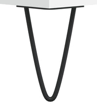 Couchtische 2 Stk. Weiß 50x46x50 cm Holzwerkstoff