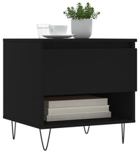 Couchtisch Schwarz 50x46x50 cm Holzwerkstoff