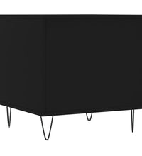 Couchtisch Schwarz 50x46x50 cm Holzwerkstoff