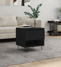 Couchtisch Schwarz 50x46x50 cm Holzwerkstoff