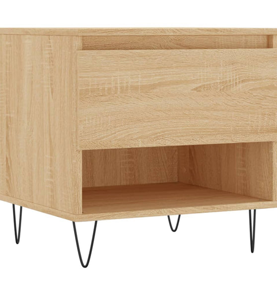 Couchtisch Sonoma-Eiche 50x46x50 cm Holzwerkstoff