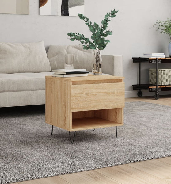 Couchtisch Sonoma-Eiche 50x46x50 cm Holzwerkstoff