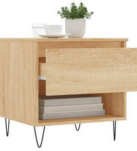 Couchtische 2 Stk. Sonoma-Eiche 50x46x50 cm Holzwerkstoff