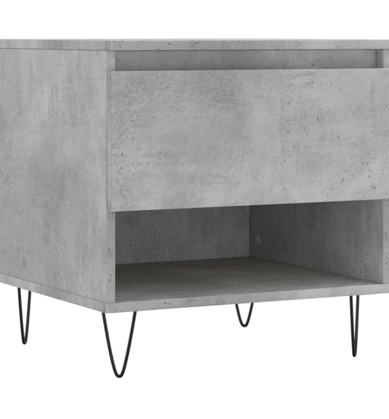 Couchtisch Betongrau 50x46x50 cm Holzwerkstoff