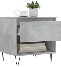 Couchtisch Betongrau 50x46x50 cm Holzwerkstoff