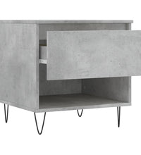Couchtisch Betongrau 50x46x50 cm Holzwerkstoff