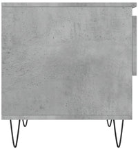 Couchtisch Betongrau 50x46x50 cm Holzwerkstoff