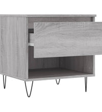Couchtisch Grau Sonoma 50x46x50 cm Holzwerkstoff