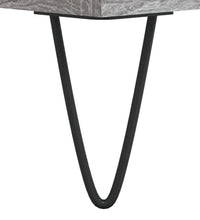 Couchtisch Grau Sonoma 50x46x50 cm Holzwerkstoff