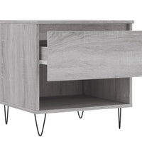 Couchtische 2 Stk. Grau Sonoma 50x46x50 cm Holzwerkstoff