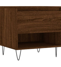 Couchtisch Braun Eichen-Optik 50x46x50 cm Holzwerkstoff