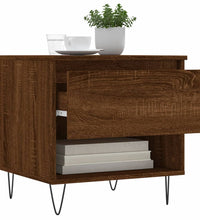 Couchtisch Braun Eichen-Optik 50x46x50 cm Holzwerkstoff