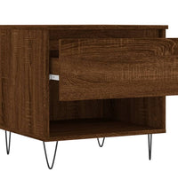 Couchtisch Braun Eichen-Optik 50x46x50 cm Holzwerkstoff