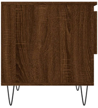 Couchtisch Braun Eichen-Optik 50x46x50 cm Holzwerkstoff