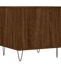 Couchtisch Braun Eichen-Optik 50x46x50 cm Holzwerkstoff