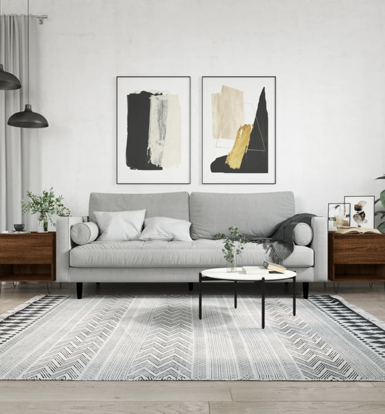 Couchtische 2 Stk. Braun Eichen-Optik 50x46x50 cm Holzwerkstoff