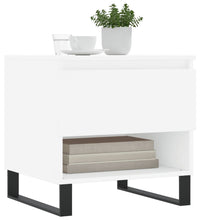 Couchtische 2 Stk. Weiß 50x46x50 cm Holzwerkstoff