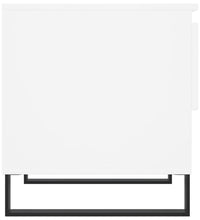 Couchtische 2 Stk. Weiß 50x46x50 cm Holzwerkstoff